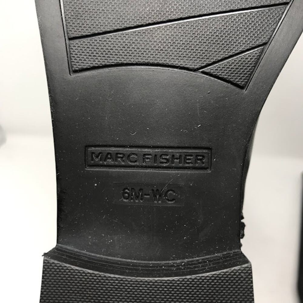 Marc Fisher Womens Secrit Wide Calf Tall Riding Boot 6M - Picture 6 of 9